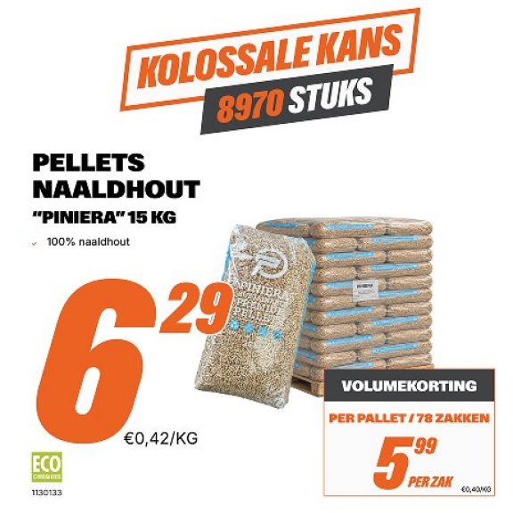Pellets naaldhoud