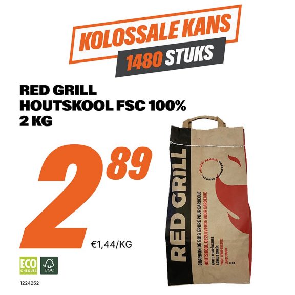 Red Grill houtskool