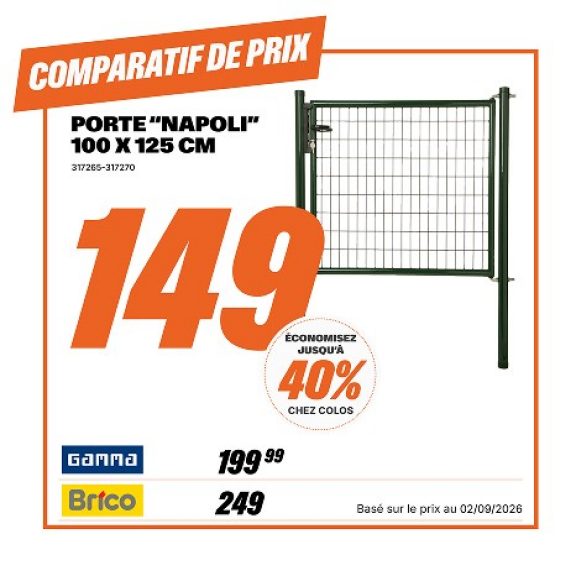 Porte 100 x 125 cm