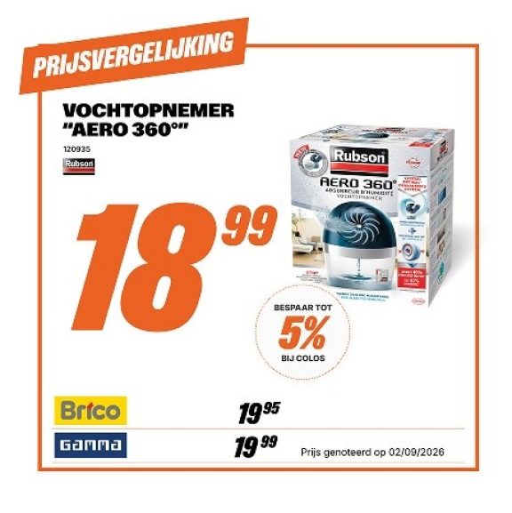Vochtopnemer