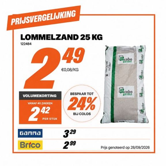 Lommelzand 25kg