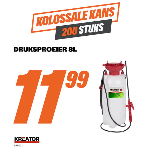 Druksproeier 8L