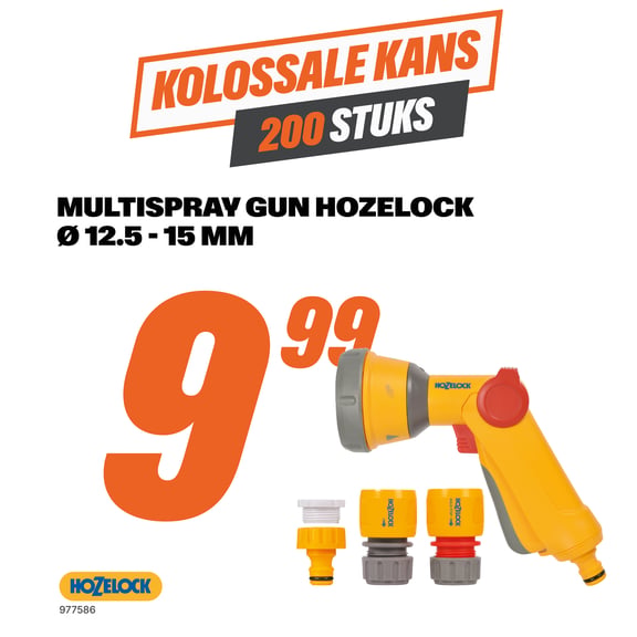 Multispray gun hozelock