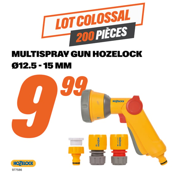 Multispray gun hozelock