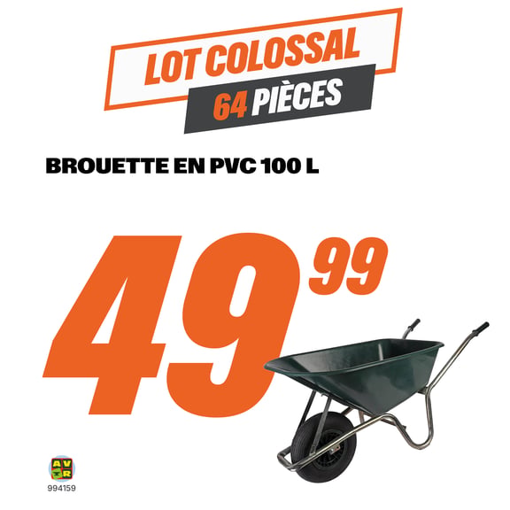 Brouette 100l