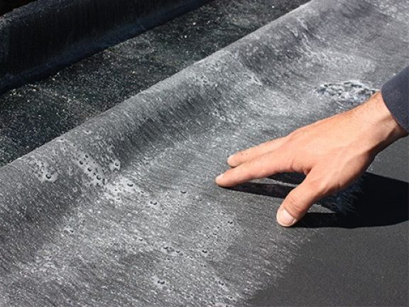 film EPDM collé