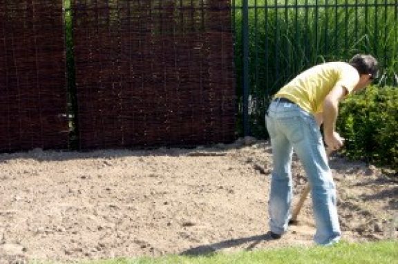 Stap 1: Ondergrond vlak maken